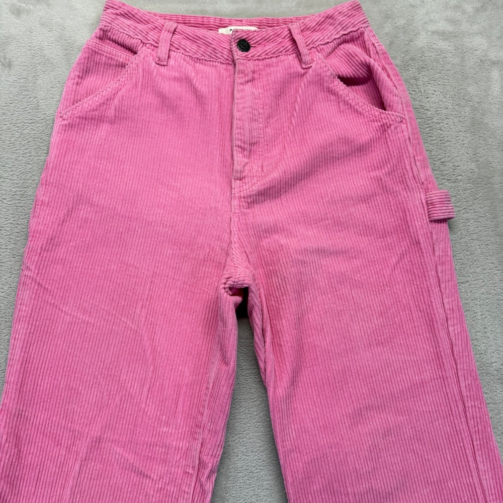 PacSun Vibrant Pink Corduroy Trousers